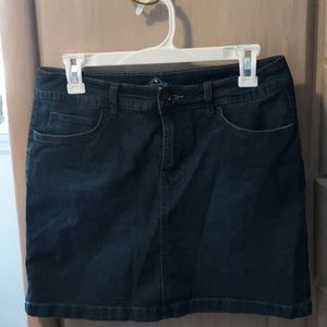 Denim skort